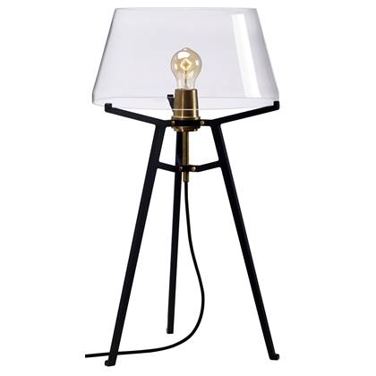 Ella tafellamp Smokey Black