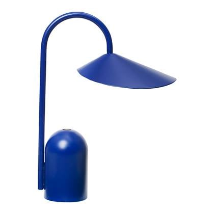 Ferm Living Arum Oplaadbare Tafellamp - Bright Blue