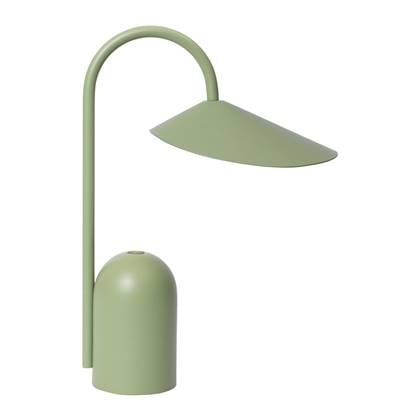 Ferm Living Arum Oplaadbare Tafellamp - Tea Green