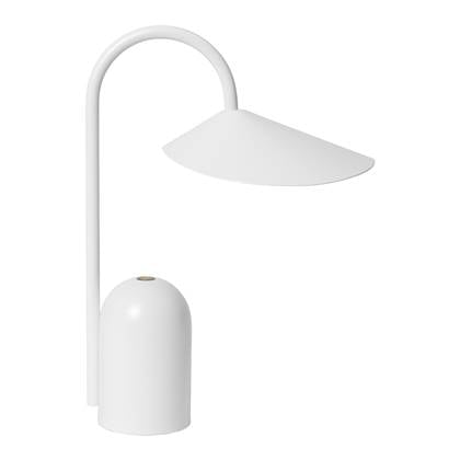 Ferm Living Arum Oplaadbare Tafellamp - White