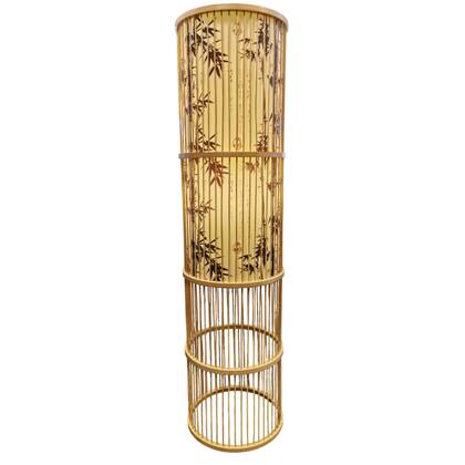 Fine Asianliving Bamboe Vloerlamp Handgemaakt - Sita