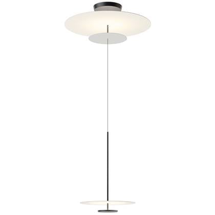 Flat 5930 hanglamp Ø90 LED Grey L1