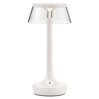 Flos Bon Jour Unplugged LED tafellamp Almost White