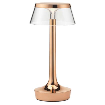 Flos Bon Jour Unplugged LED tafellamp Copper