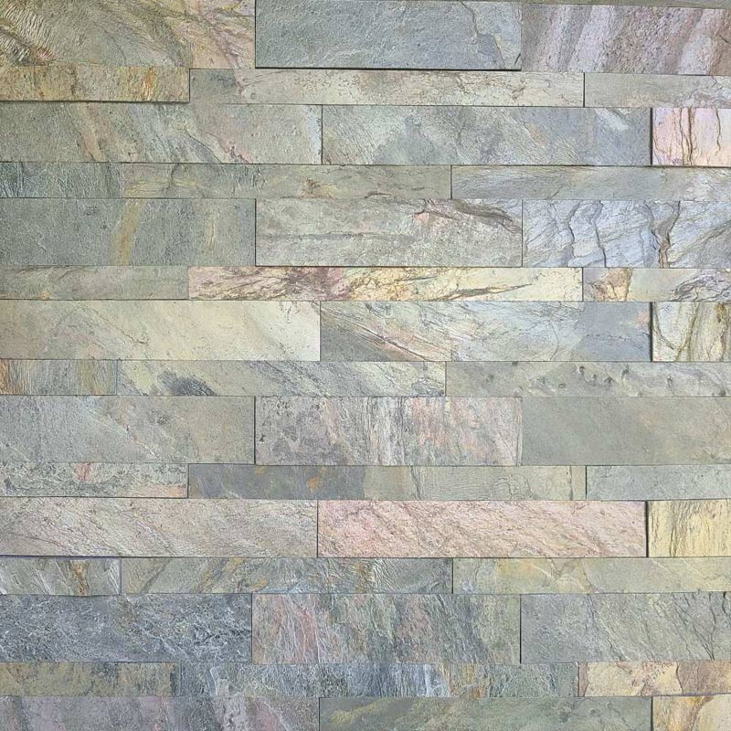 Zelfklevend Natuursteen Forest Fire | Paneli Natuursteen Wandpanelen - Afbeelding 2