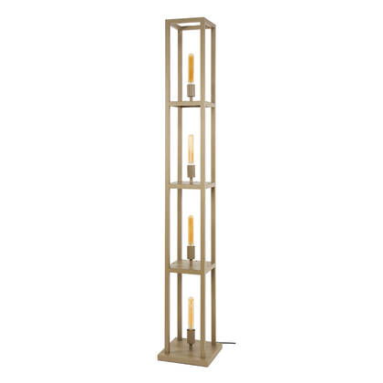 Fraaai Sandra vloerlamp 4-lichts - beige