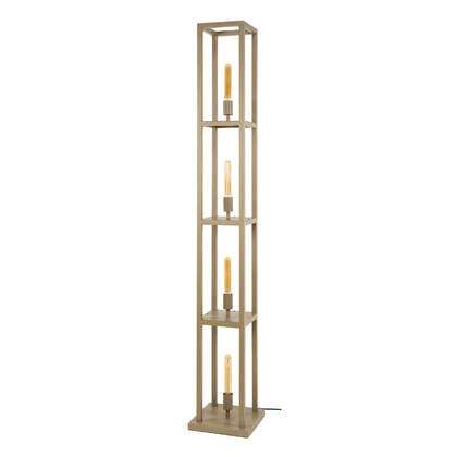 Fraaai Sandra vloerlamp 4-lichts - beige