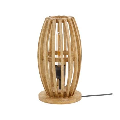 Fraaai Stevie tafellamp 1L orbit - massief mango naturel