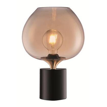 Freelight Tafellamp Fresu Amber Glas Ø 24cm Fitting E27