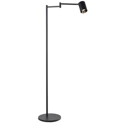 Freelight Vloerlamp Picchio Zwart Zwenkarm LED 5.4 Watt incl.