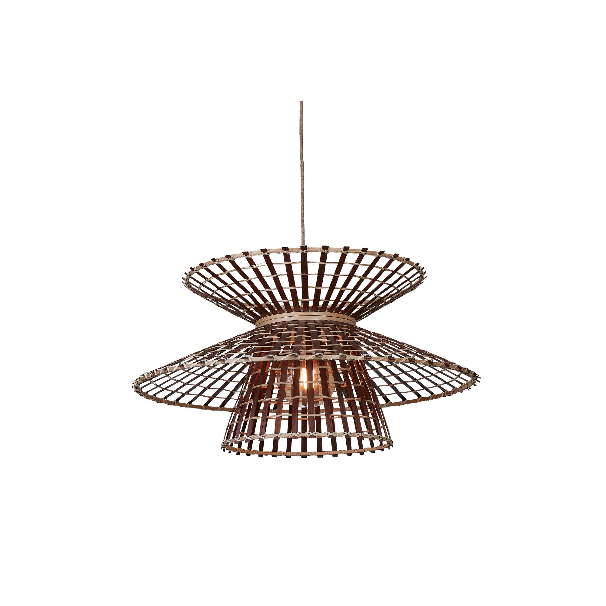 GOOD&MOJO Hanglamp Machupicchu - Naturel - Ø57cm