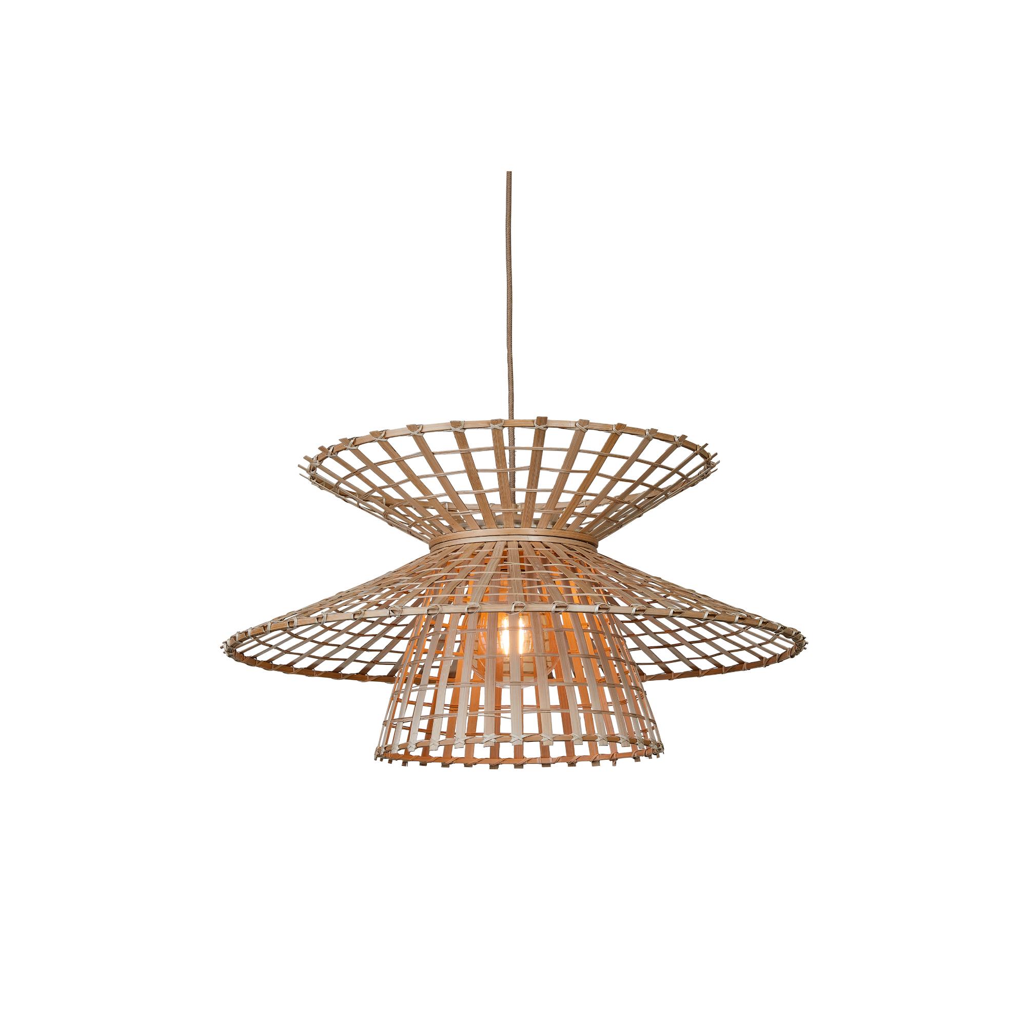 GOOD&MOJO Hanglamp Machupicchu - Naturel - Ø57cm