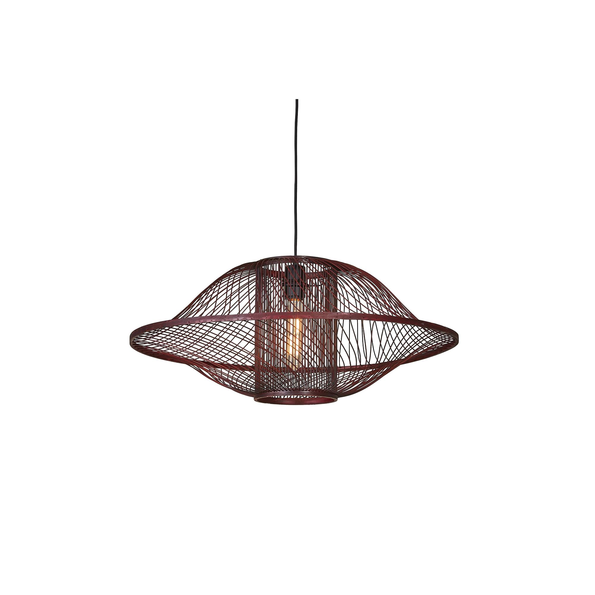 GOOD&MOJO Hanglamp Maui - Bordeaux - Ø70cm