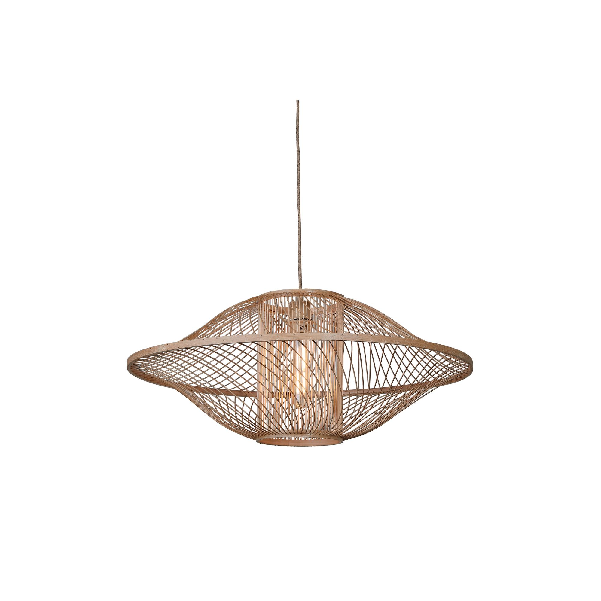 GOOD&MOJO Hanglamp Maui - Naturel - Ø70cm