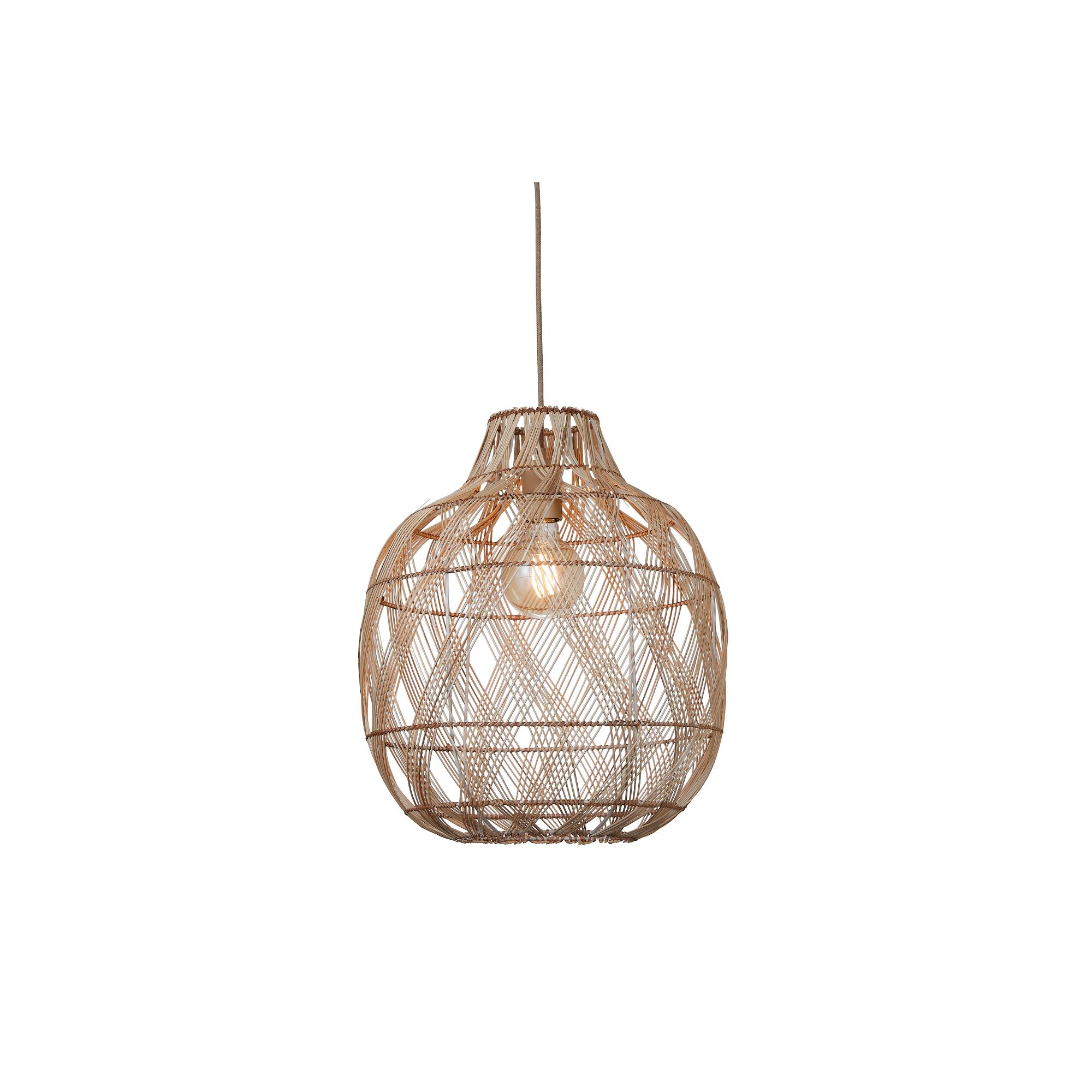 GOOD&MOJO Hanglamp Mendoza - Naturel - Ø40cm