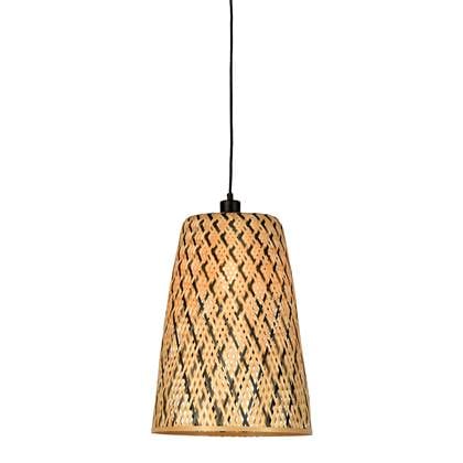 GOOD&MOJO Kalimantan Hanglamp Langwerpig - Ø34cm - Naturel