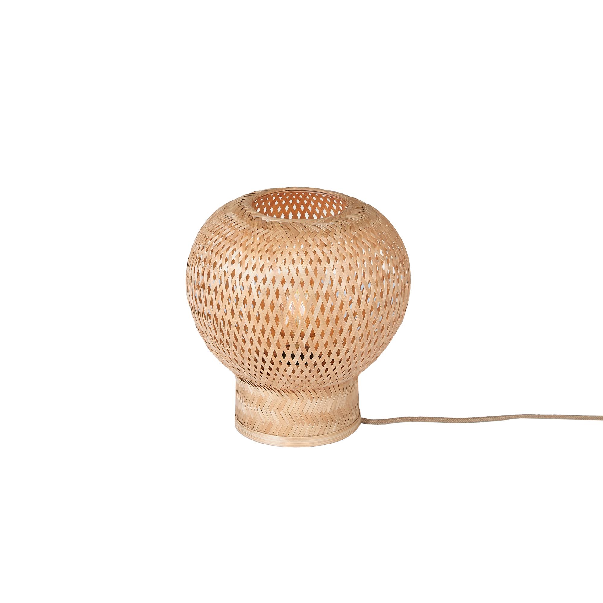 GOOD&MOJO Tafellamp Barbados - Naturel - Ø25cm