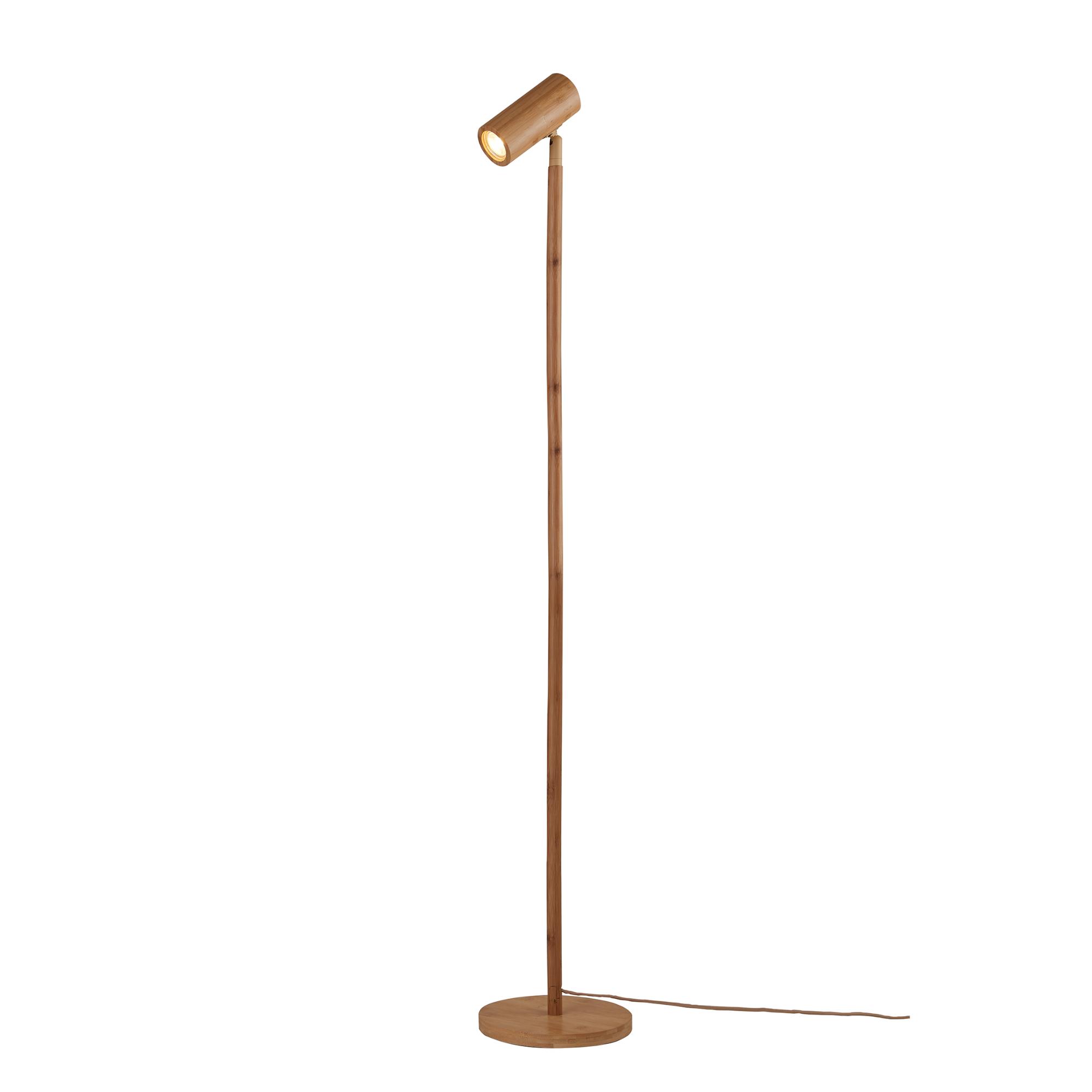 GOOD&MOJO Vloerlamp Java - Naturel - Ø23cm