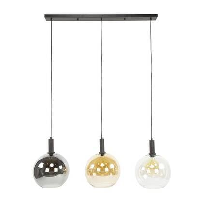 Giga Meubel - Hanglamp 3-lichts - 115x30x150cm - Sfera
