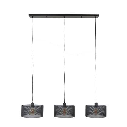Giga Meubel - Hanglamp 3L Mesh Rond Artic Zwart