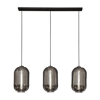Giga Meubel - Hanglamp Chrome - 3-Lichts - Tub