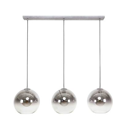 Giga Meubel - Hanglamp Glas - 3-Lichts - Bubble Shaded