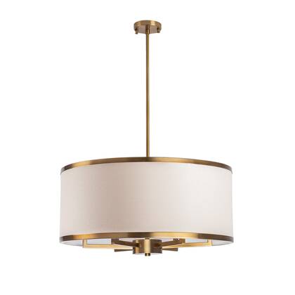 Giga Meubel - Hanglamp Goud Metaal - 1-Lichts - 60x60x83cm - Way