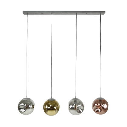 Giga Meubel - Hanglamp Zilver - 130x150x25cm - Stellar