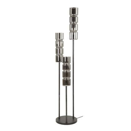Giga Meubel - Vloerlamp Getrapt - 3-lichts - 32x32x155cm - Cylinder