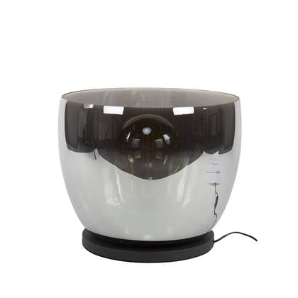 Giga Meubel - Vloerlamp Smoke Glas - 48x48x41cm - Up xL