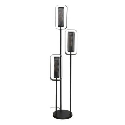 Giga Meubel - Vloerlamp Zwart - 3-Lichts - 170x42x42cm - Rotate