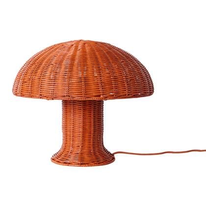HKliving Rattan Tafellamp - Coral