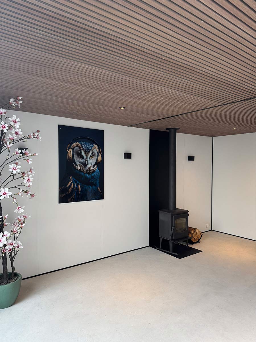 AKU Paneel EPS Smooth Oak XL 270x72cm | Paneli 3d wandpanelen - Afbeelding 3