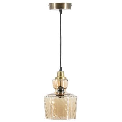 Hanglamp Eetkamer Woonkamer Slaapkamer - Vintage - Goud - 21 cm