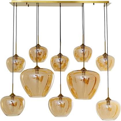 Hanglamp Sphere 10 amber Kare Design
