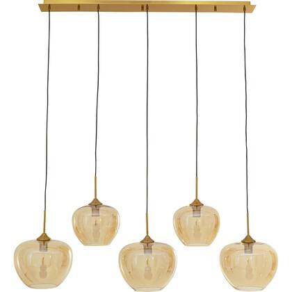 Hanglamp Sphere 5 amber Kare Design