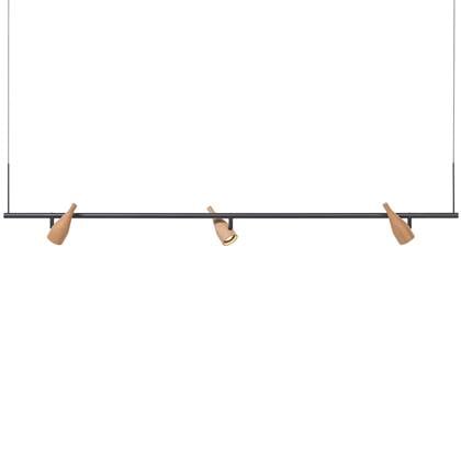 Hollands Licht Timber Line 3 hanglamp LED eiken