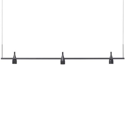 Hollands Licht Timber Line 3 hanglamp LED zwart essen