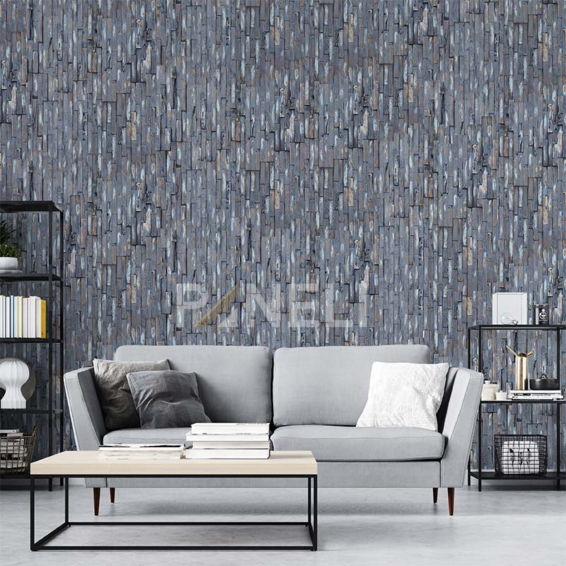 Houtstrips 3D Teakhout Makassar 50x18cm - Afbeelding 3