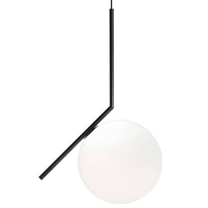 IC Lights S2 hanglamp Ø30 zwart
