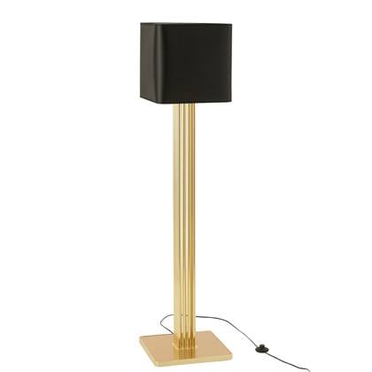 J-Line vloerlamp Moderna - metaal|textiel - goud