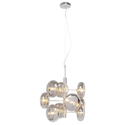 Kare Design Headlight Hanglamp 9-Lichts - Chroom