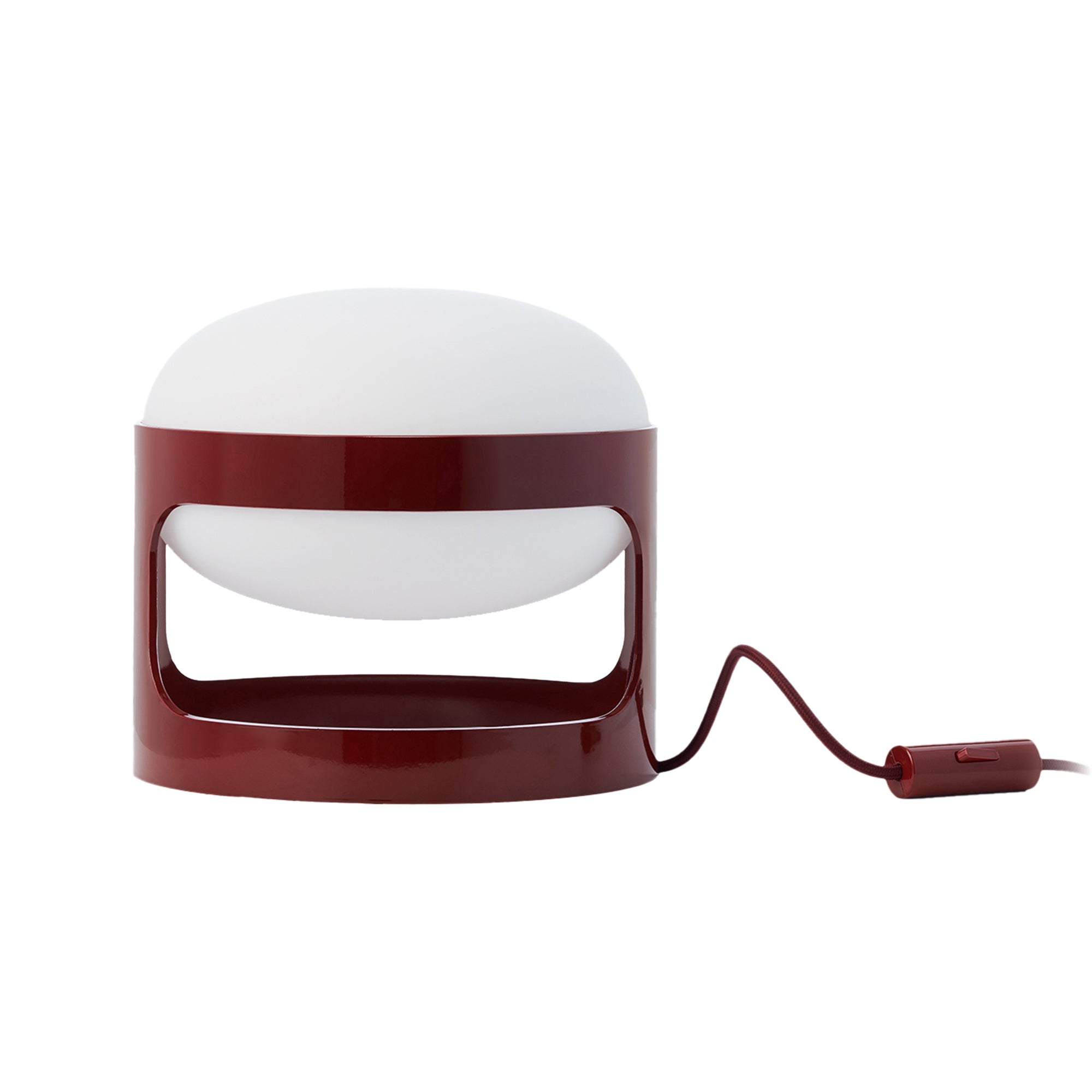 Kartell KD28 Tafellamp - Burgundy