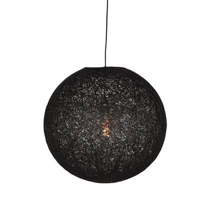 LABEL51 - Hanglamp Twist 45x - Zwart Vlas