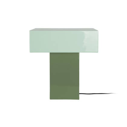Leitmotiv - Tafellamp Grato Recto - Jungle green & grayed jade