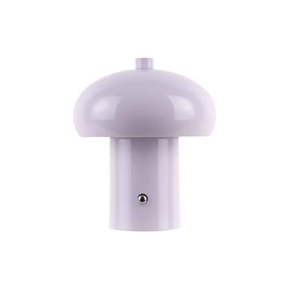 Leitmotiv Tafellamp Retro Seta Led - Paars - 12.5x12.5x15cm