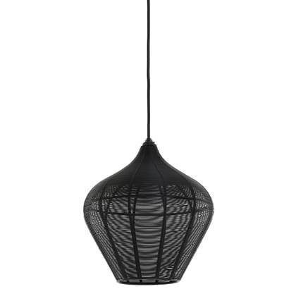 Light & Living Hanglamp Alvaro - Zwart - Ø27x29