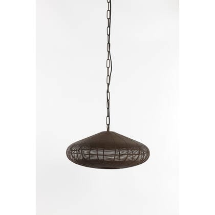 Light & Living - Hanglamp BAHOTO - Ø60x23cm - Bruin