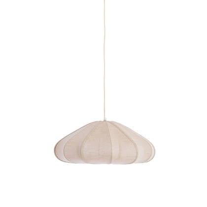 Light & Living - Hanglamp CESANO - Ø50x20cm - Wit