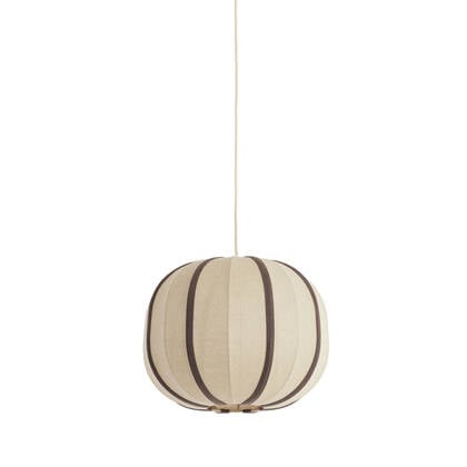 Light & Living - Hanglamp ESMIRIA - Ø40x30 cm - Bruin